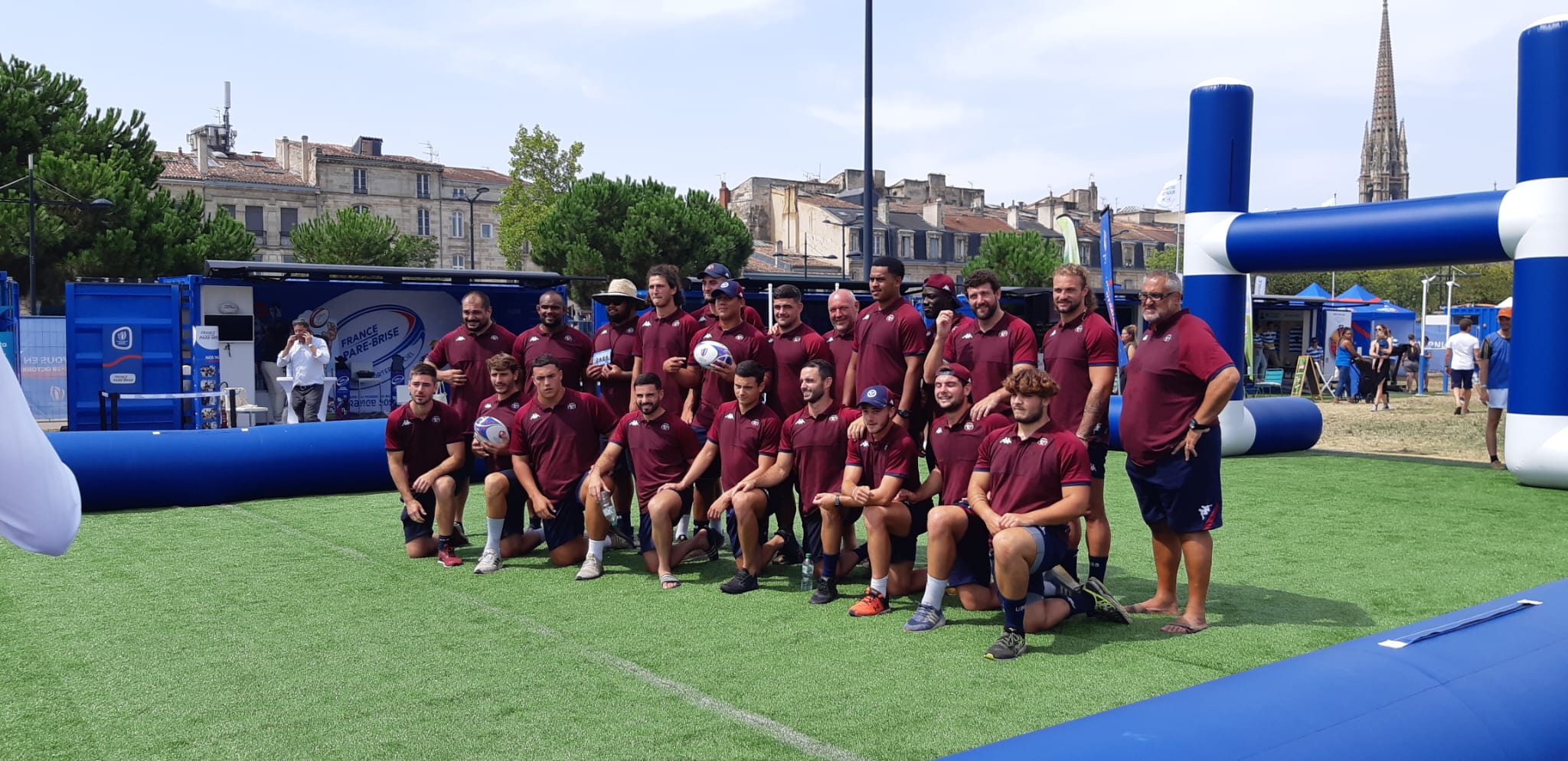 Village itinérant du road show officiel France 2023, Coupe du Monde de Rugby